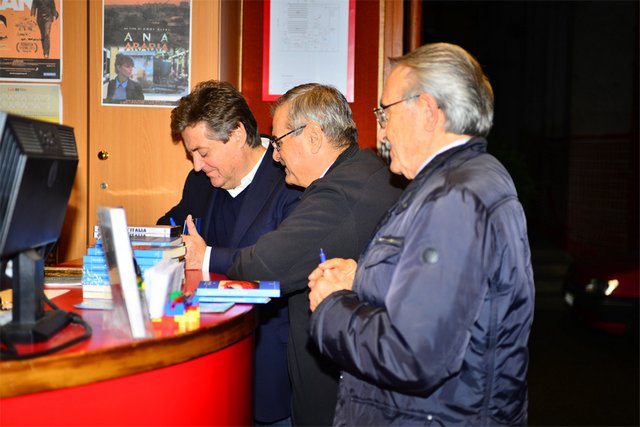 l'autore di Creta Rossa Giuseppe Colangelo al Cinema Beltrade di Milano